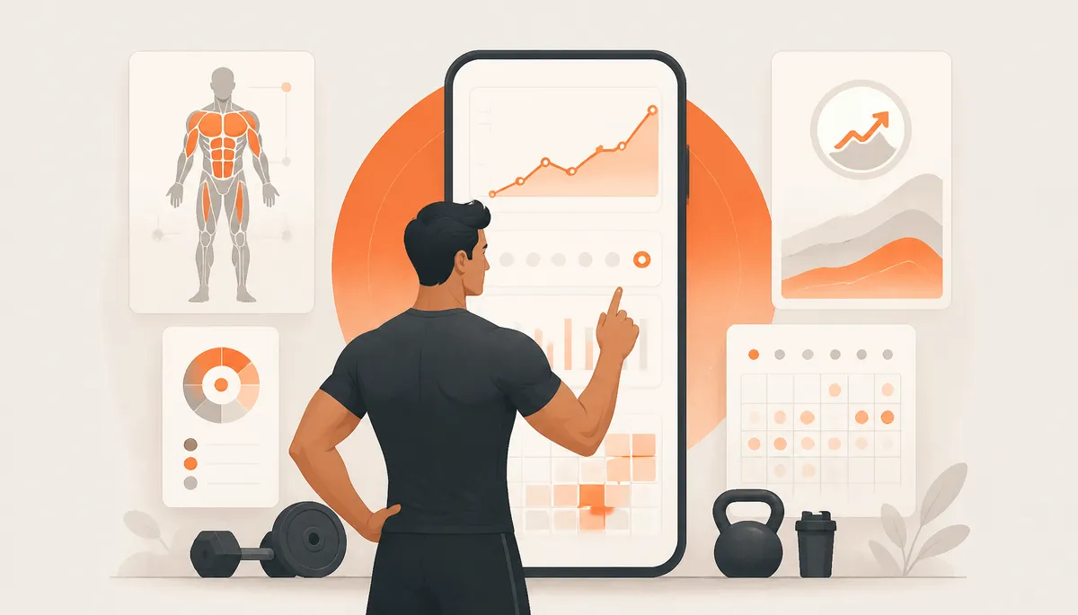 Apple Watch displaying an ongoing strength training session