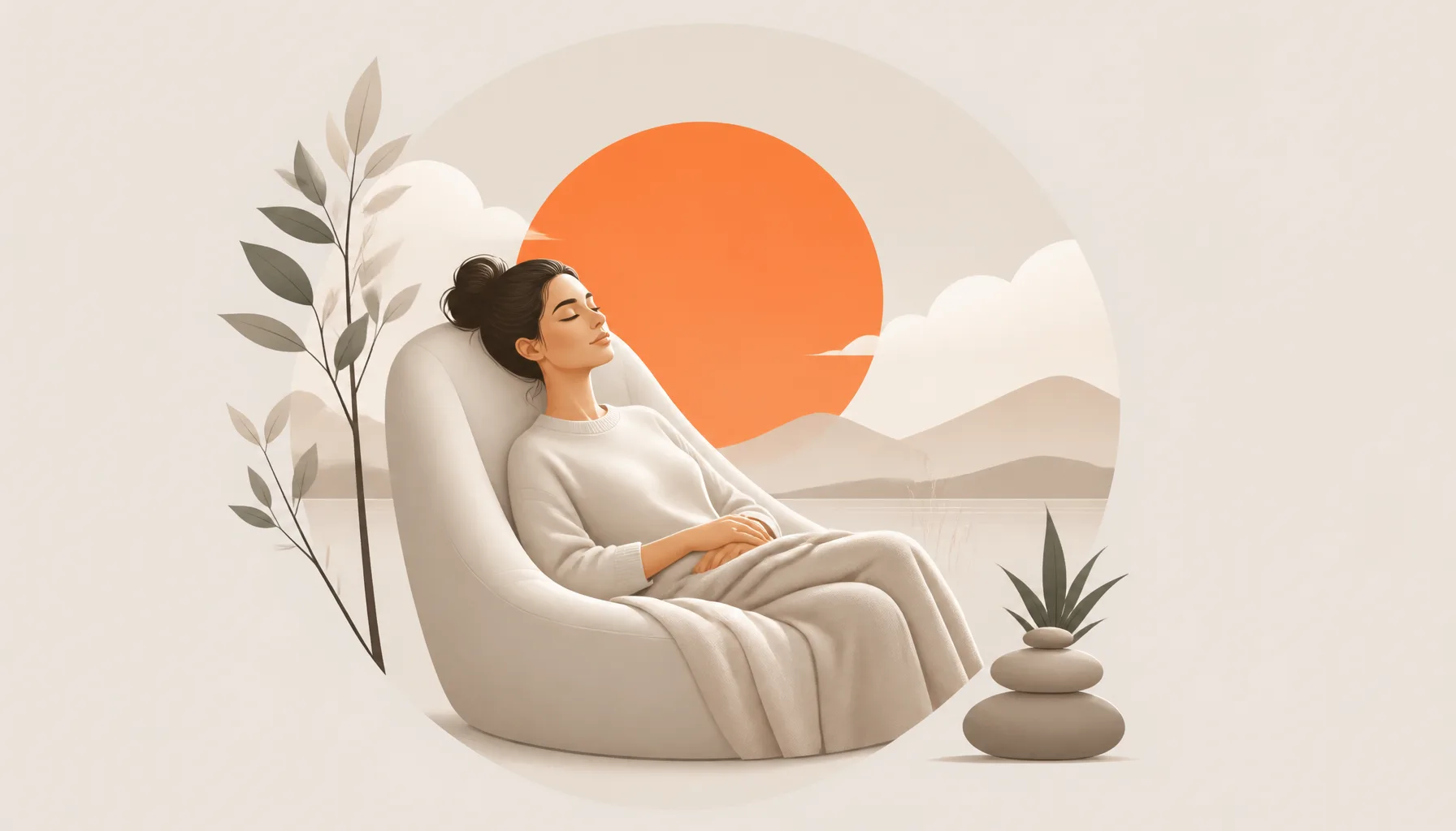 Athlete resting and recovering after a personalized strength training session