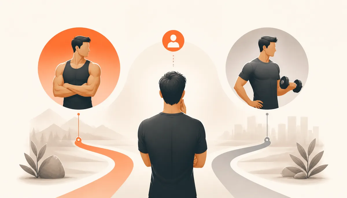 Athlete reviewing training and recovery tracking