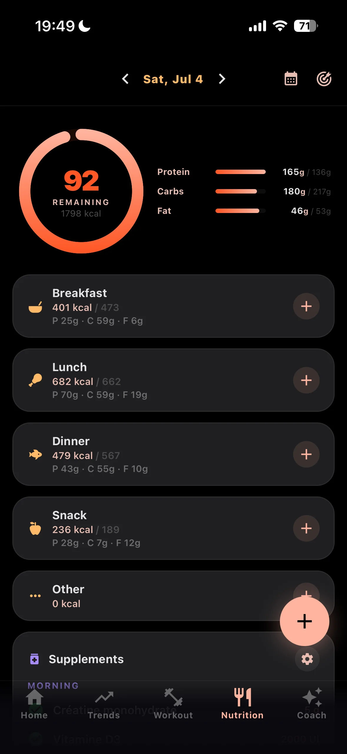 Nutrition