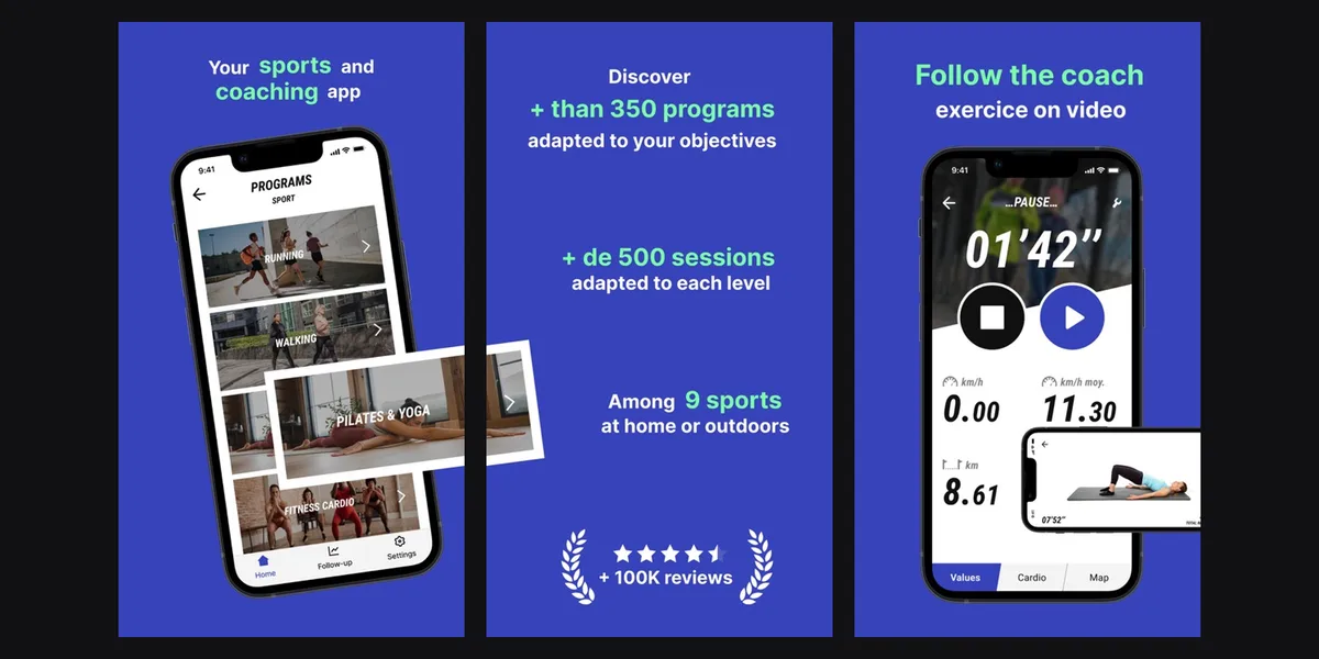 Decathlon Coach app screenshot