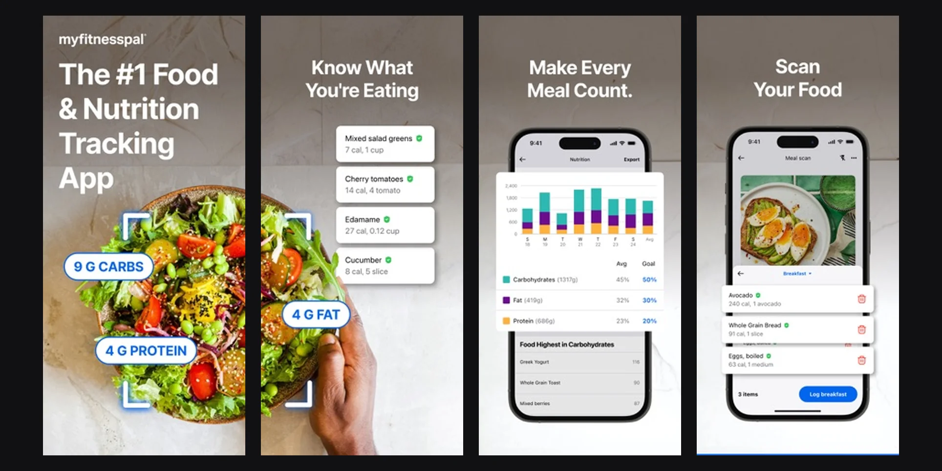 MyFitnessPal app screenshot