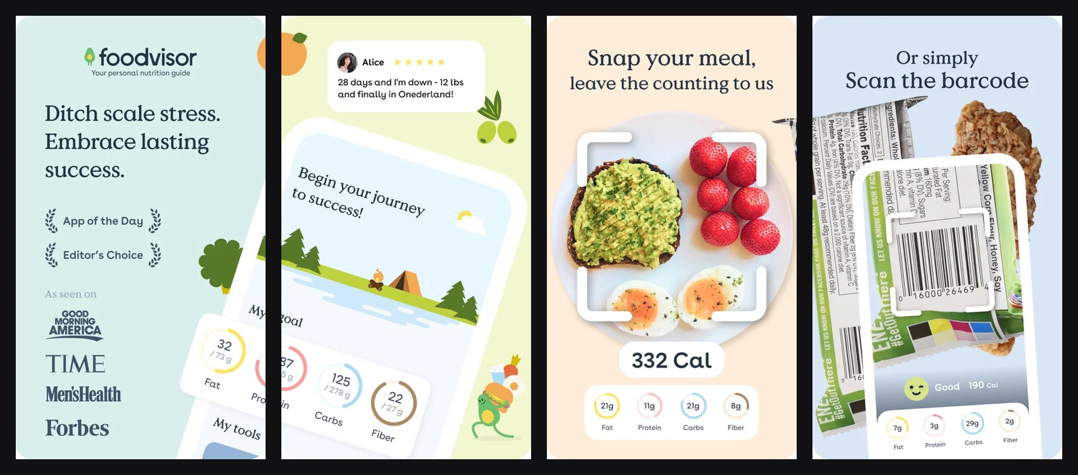 Foodvisor app screenshot