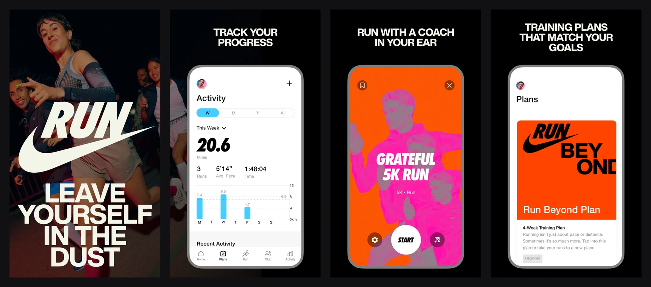 Nike Run Club app screenshot