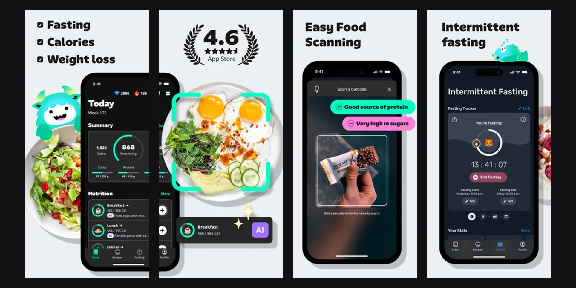 YAZIO app screenshot