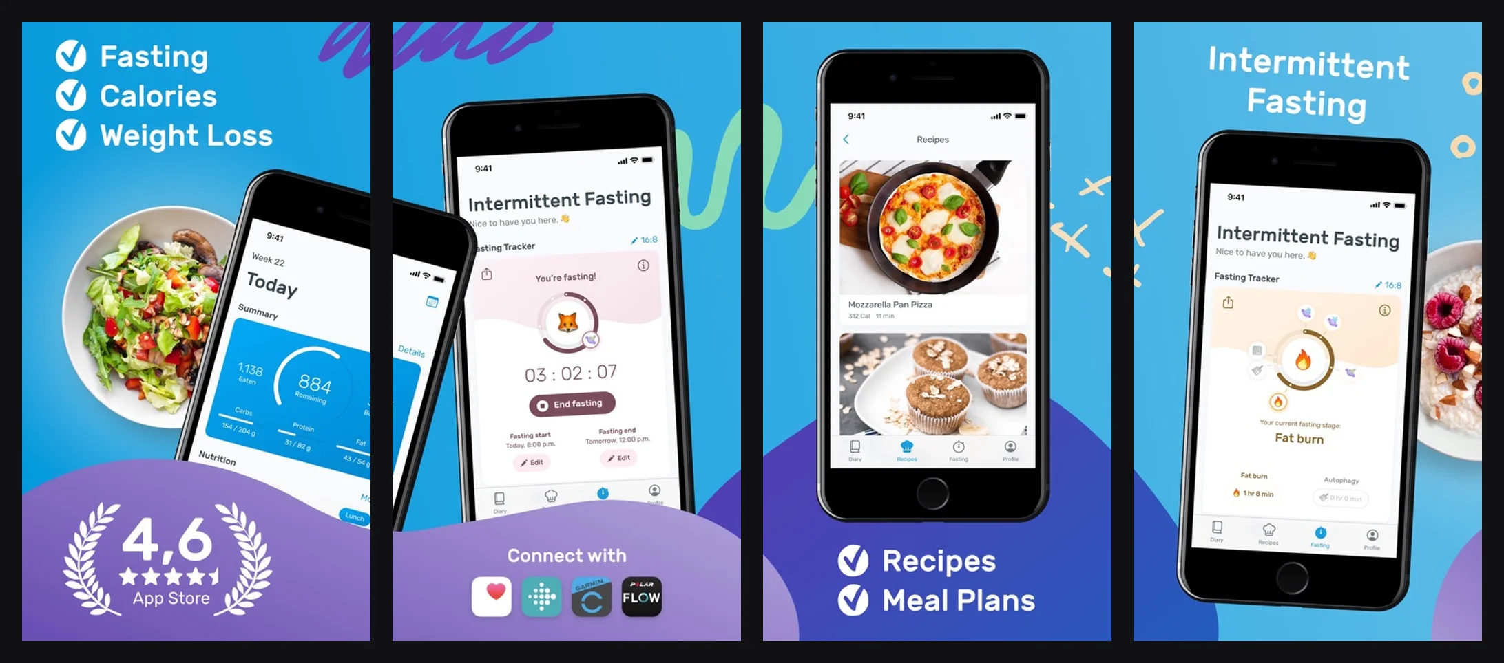 Yazio app screenshot